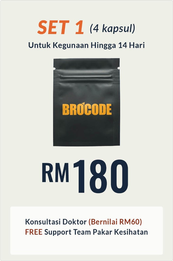 BROCODE 1 Pek (4 Kapsul)
